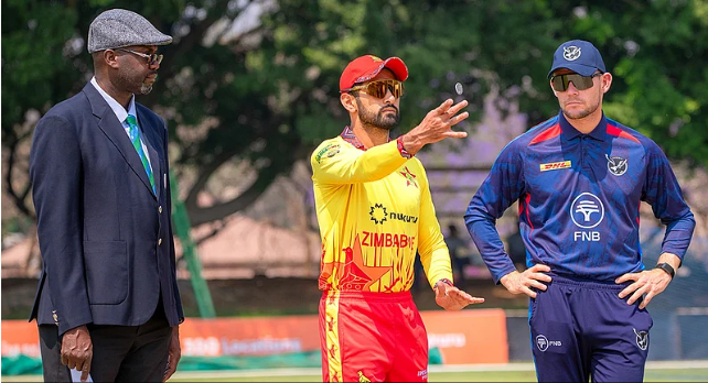 namibia national cricket team vs zimbabwe national cricket team match scorecard