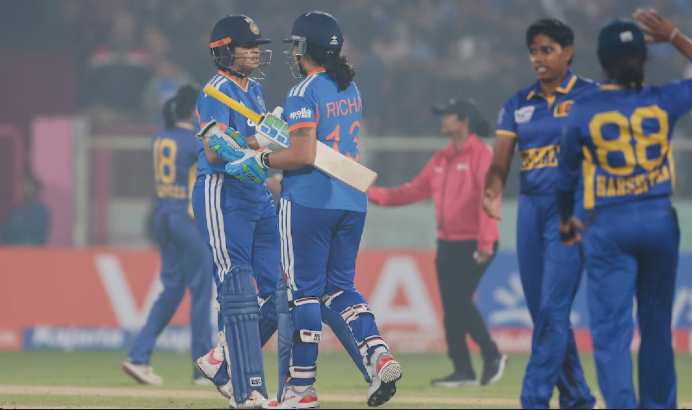 Sri Lanka Women Vs India Women’s National Cricket Team Match Scorecard