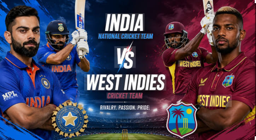 India National Cricket Team Vs West Indies Cricket Team Match Scorecard