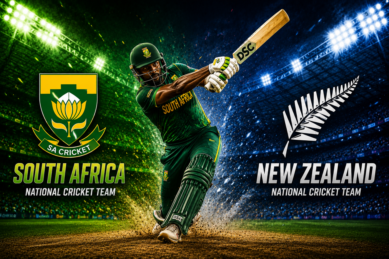 South Africa National Cricket Team vs New Zealand National Cricket Team Match Scorecard