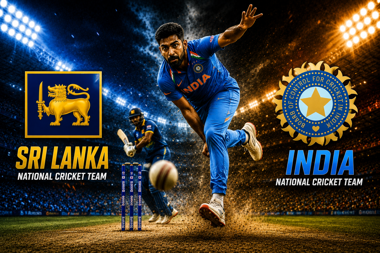 Sri Lanka National Cricket Team vs India National Cricket Team Match Scorecard