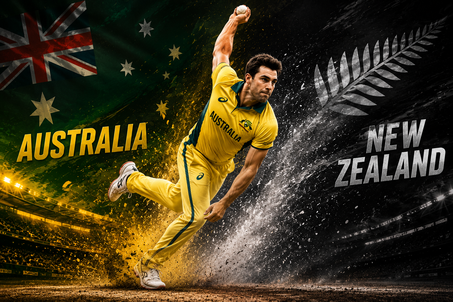 Australian Men’s Cricket Team vs New Zealand National Cricket Team Timeline