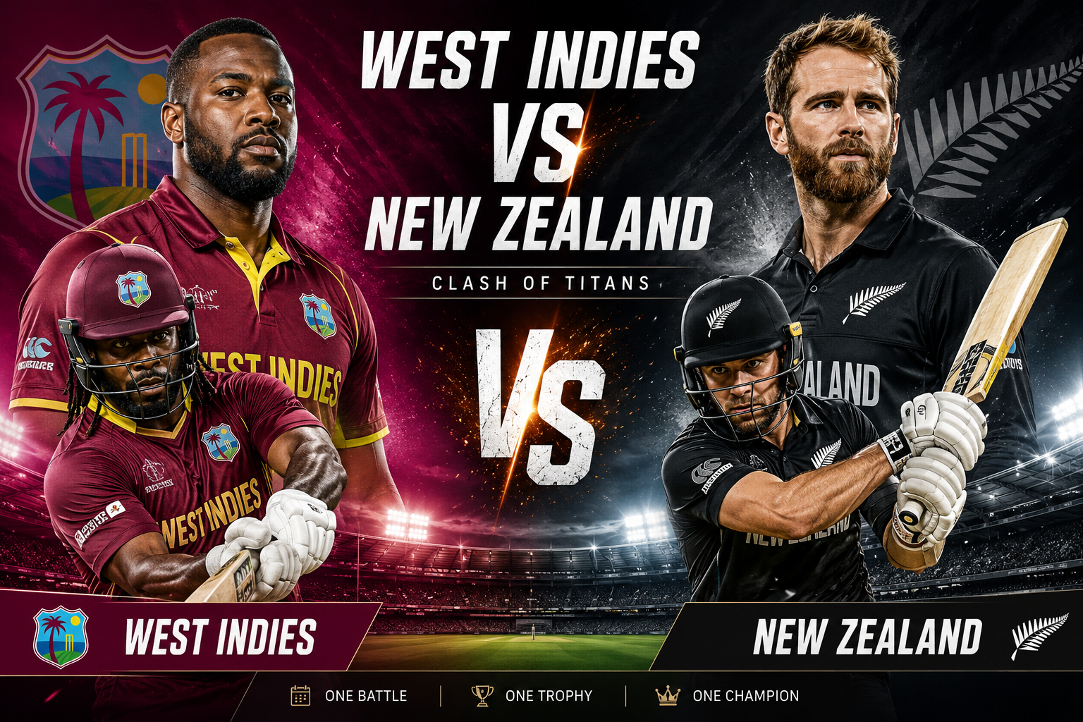 West Indies Cricket Team Vs New Zealand National Cricket Team Timeline