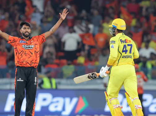 Chennai Super Kings Vs Sunrisers Hyderabad Stats