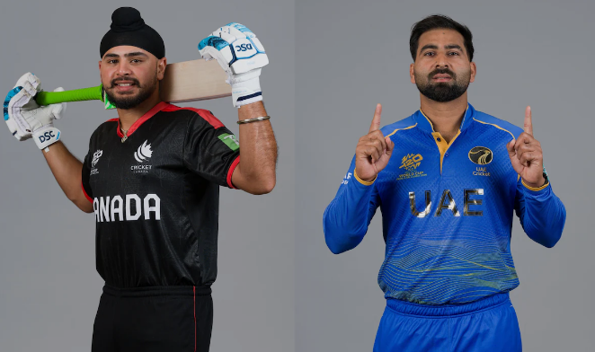 Canada National Cricket Team Vs United Arab Emirates National Cricket Team Match Scorecard
