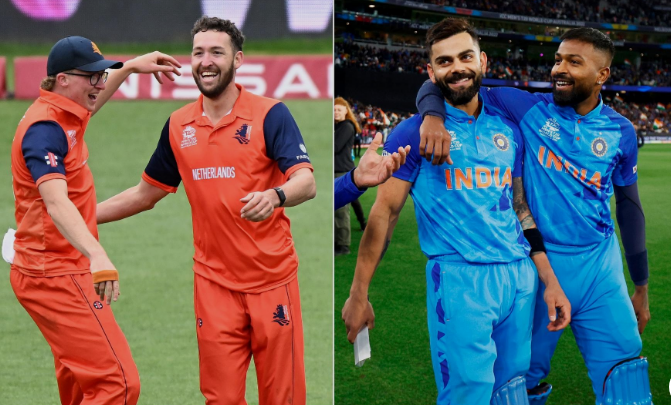 India National Cricket Team Vs Netherlands National Cricket Team Match Scorecard